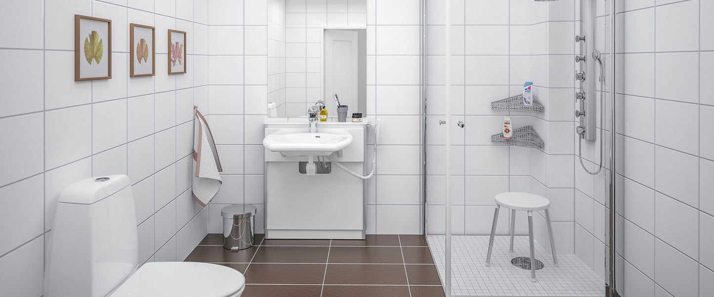 Electrically adjustable washstand - Basicline 415
