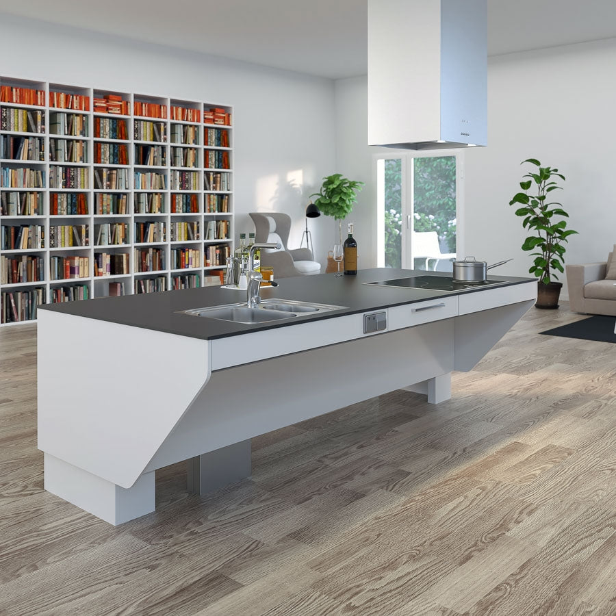 Height Adjustable Kitchen Island | Accessible Home Solution