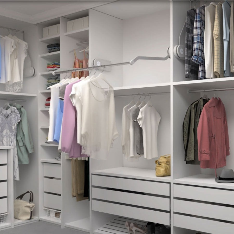 Height Adjustable Wardrobe | Wardrobe Lift | Accessible Home Solution