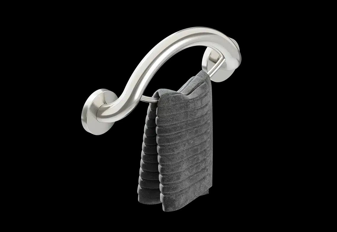 PLUS Towel Ring + Grab Bar - $128